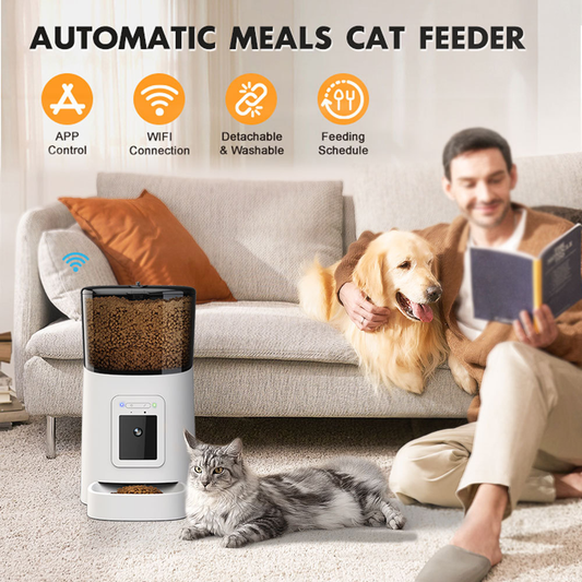 Automatic Pet Feeder With Camera - Petly