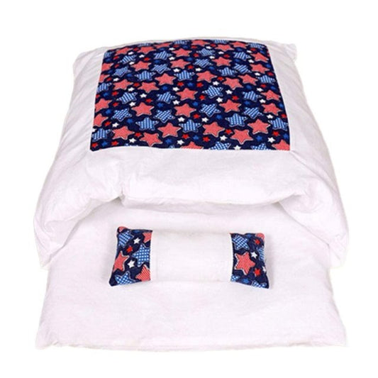 Winter Warm Pet Dog Cave Bed Soft Fleece Washable Removable for Cat Puppy Japanese Style Sleeping Bag Cushion House